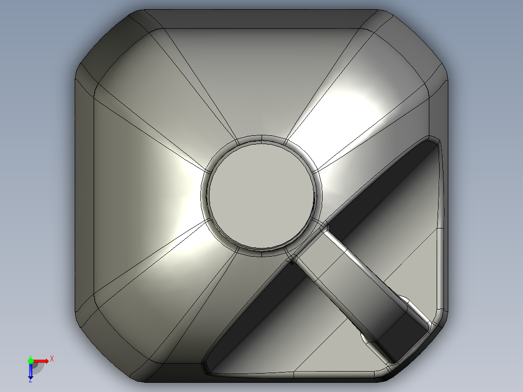 创意牛奶包装设计俯视图