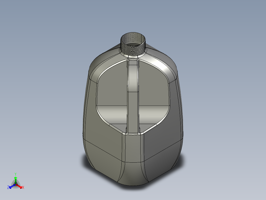 创意牛奶包装设计正等轴测图