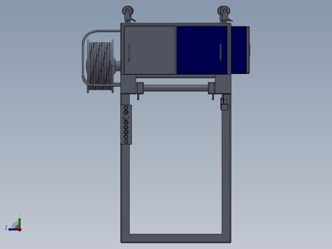 G299 打包捆扎机右视图