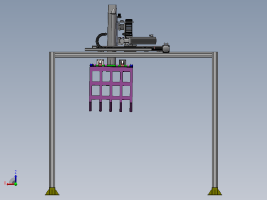 F819 三坐标龙门架式机械手