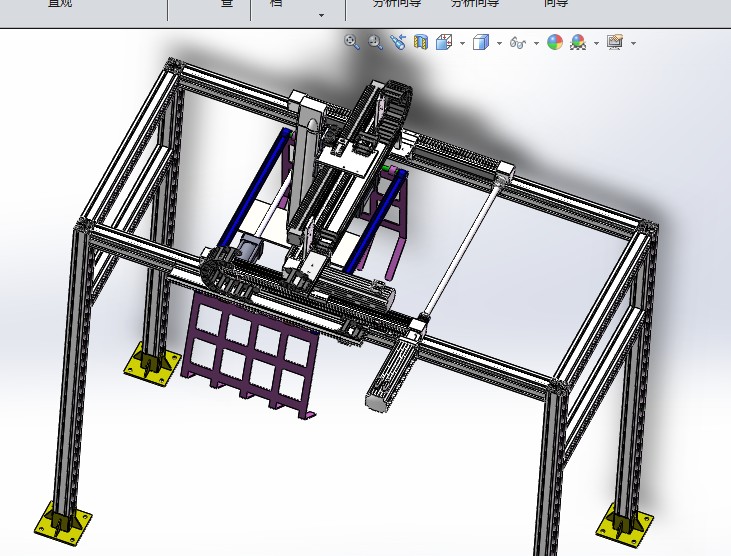 F819 三坐标龙门架式机械手
