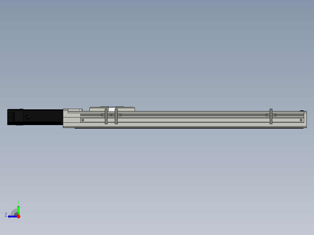 Toyo东佑达直线模组-ETH6-400-BC+煞車右视图