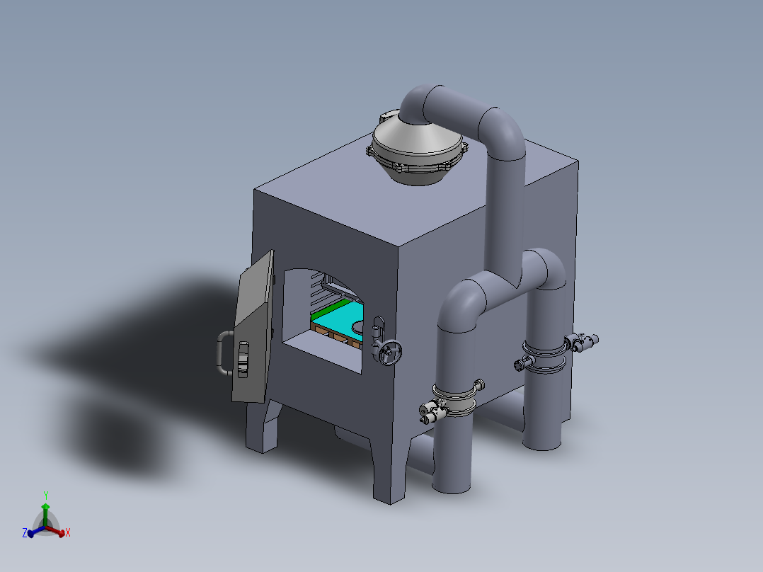 管件热处理用箱式电阻炉