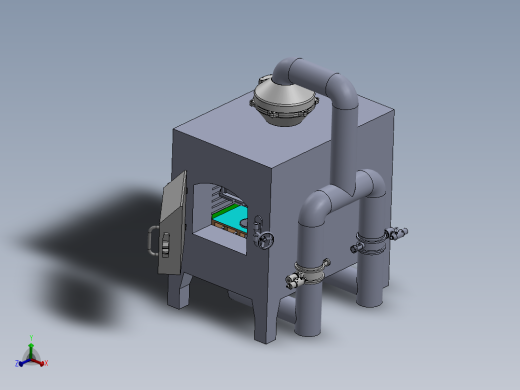 管件热处理用箱式电阻炉
