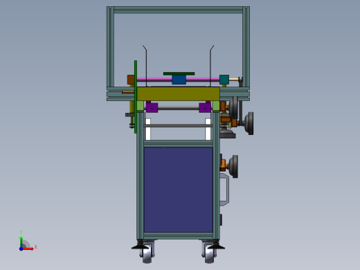 非标分页激光喷码输送线前视缩略图