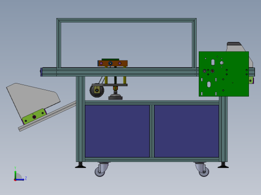 非标分页激光喷码输送线左视缩略图