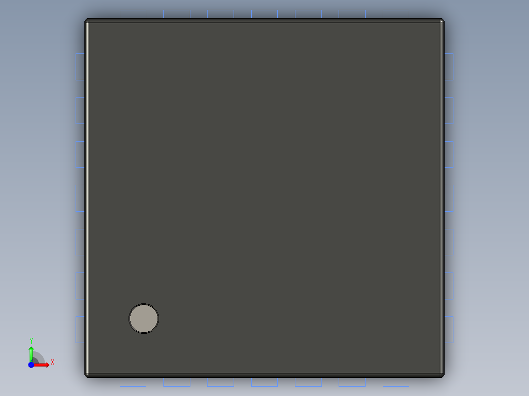 ST_UFQFPN28前视图