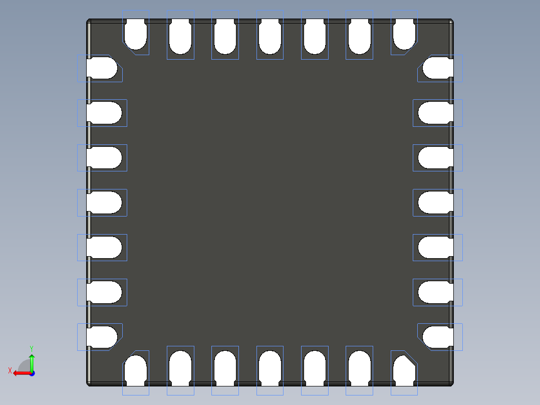 ST_UFQFPN28后视图