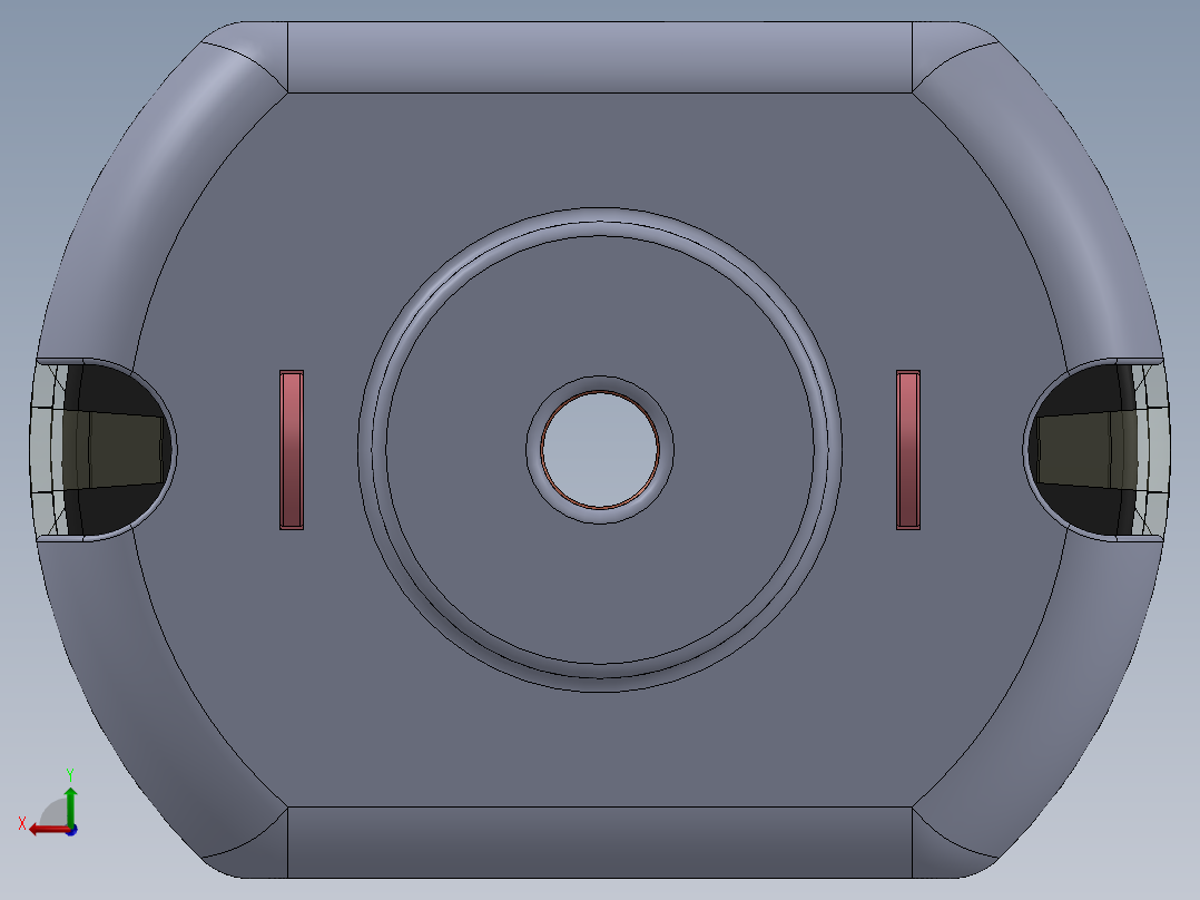 直流电机9后视图