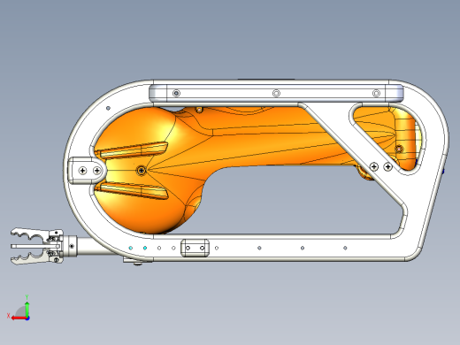 Minisub迷你潜艇水下无人机3D数模图纸 STEP格式后视缩略图