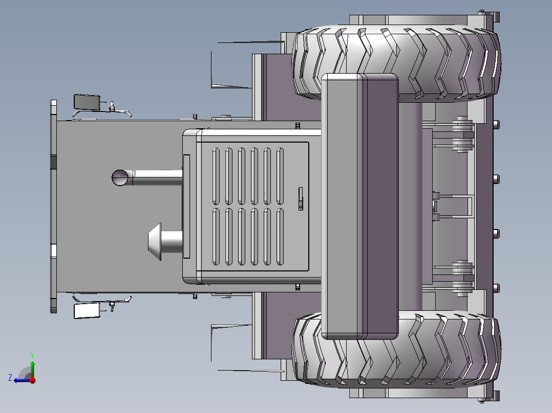 FH0453【三维建模图纸】轮式装载机工作装置设计4.24右视图