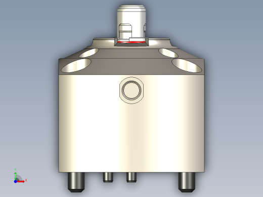 KOSMEKSFA2000-G0A-090多系列多零件图纸模型多系列多零件图纸模型前视缩略图