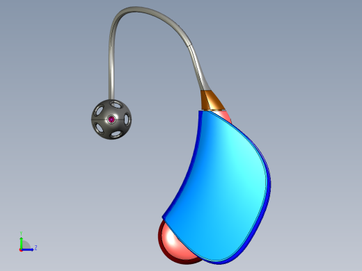 柔性助听器左视缩略图
