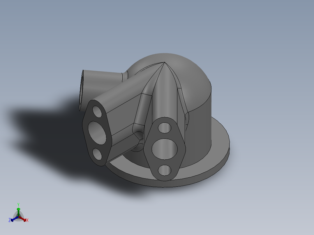 Modelo 3D模型正等轴测图