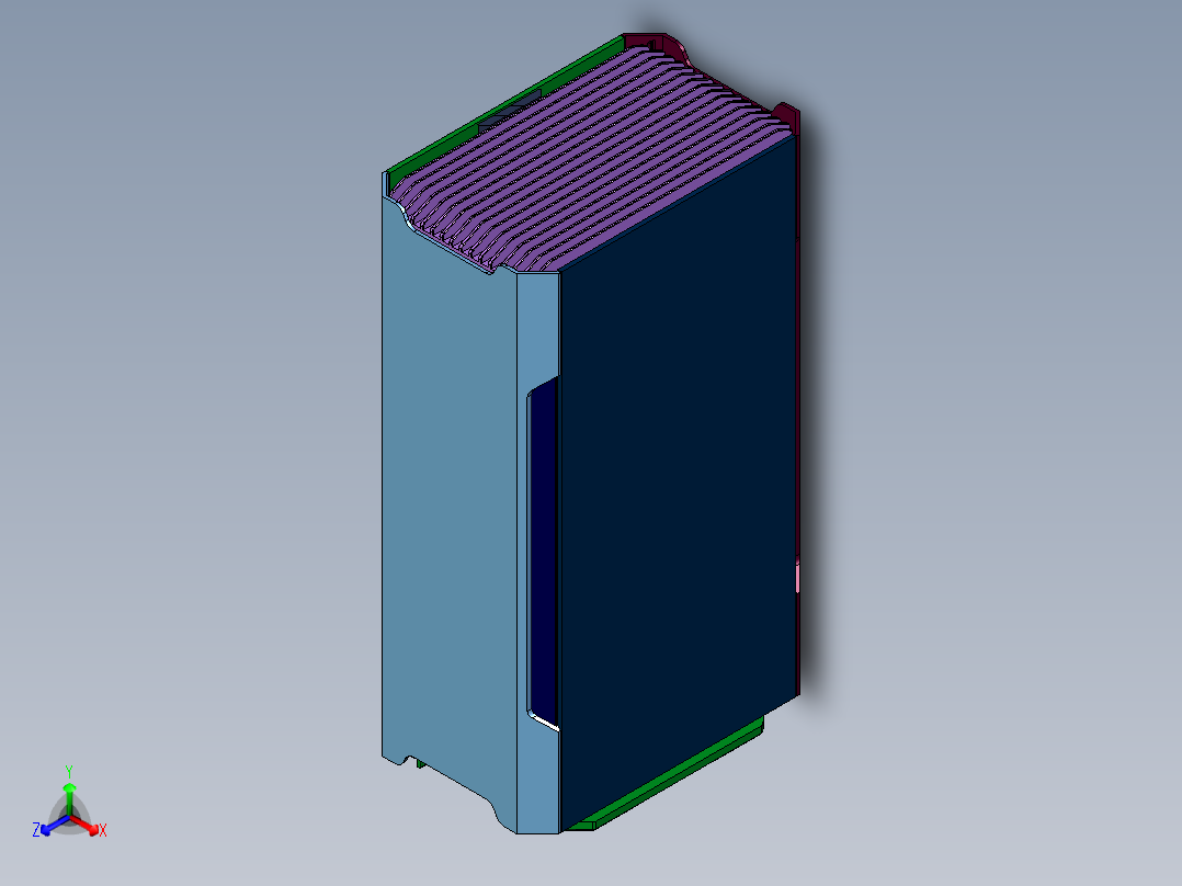 完全形态追风者SHIFT装机机箱主视图