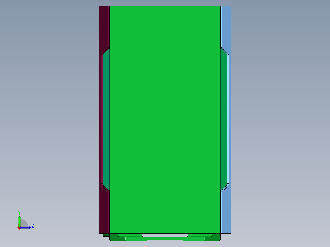 完全形态追风者SHIFT装机机箱左视图