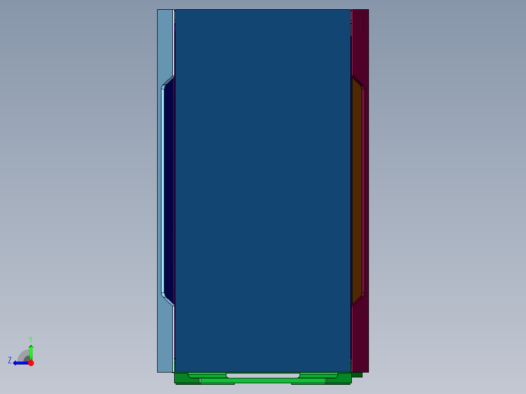 完全形态追风者SHIFT装机机箱右视图