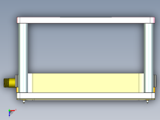 vaub0_lcd_cover619-cnc4笔记本CNC工装夹具三维模型-0622俯视缩略图