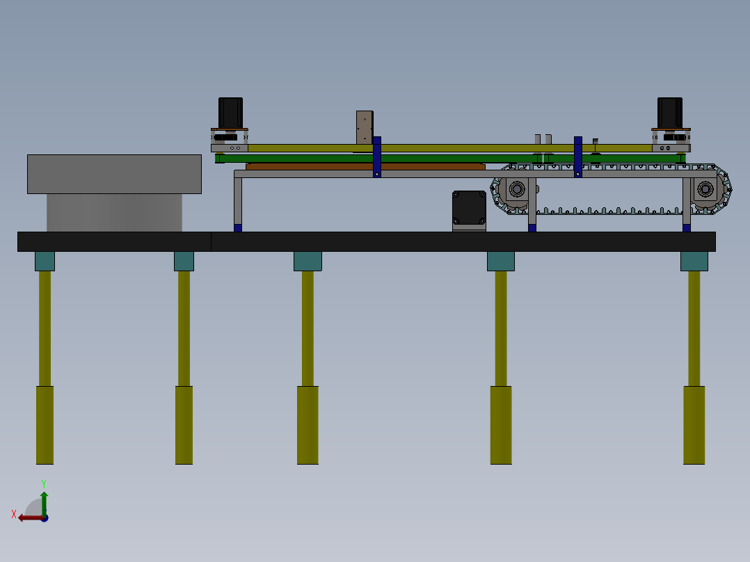面条自动成型生产线sw17后视图