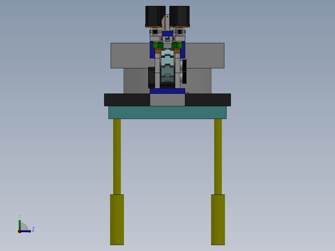 面条自动成型生产线sw17左视图