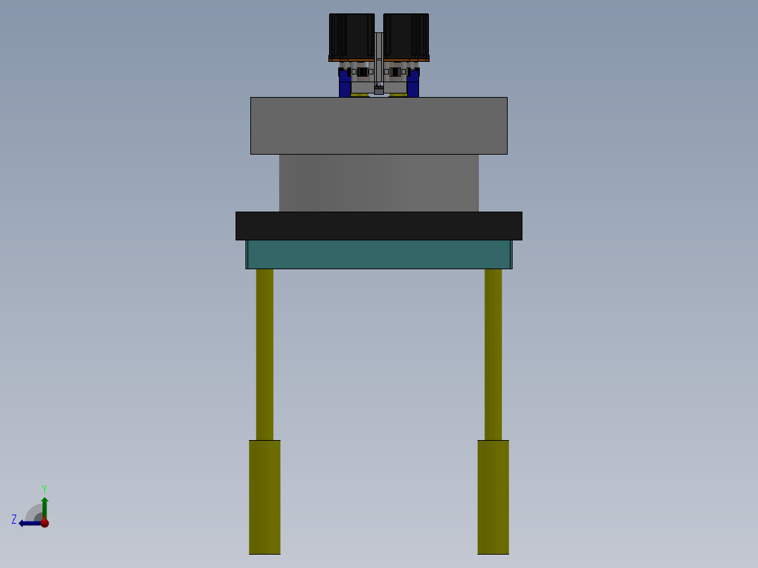 面条自动成型生产线sw17右视图