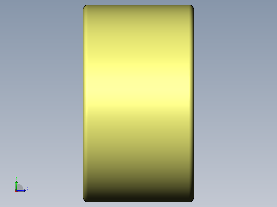 普通平键A型50×28×180左视图