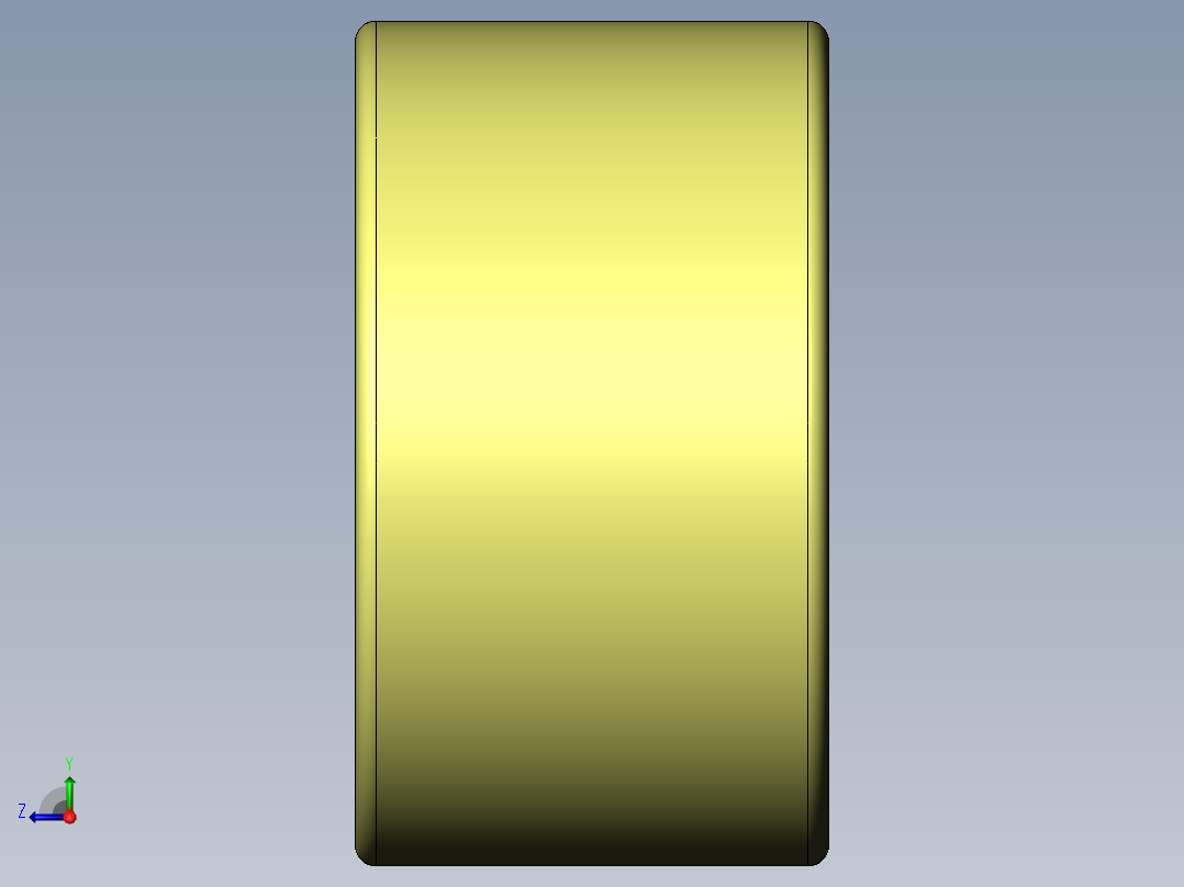 普通平键A型50×28×180右视图