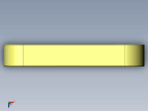 普通平键A型50×28×180俯视缩略图