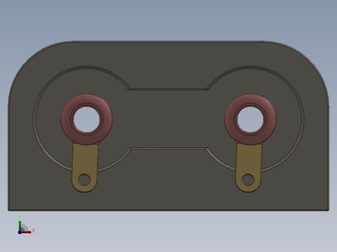 电池仓、电池(25)前视图