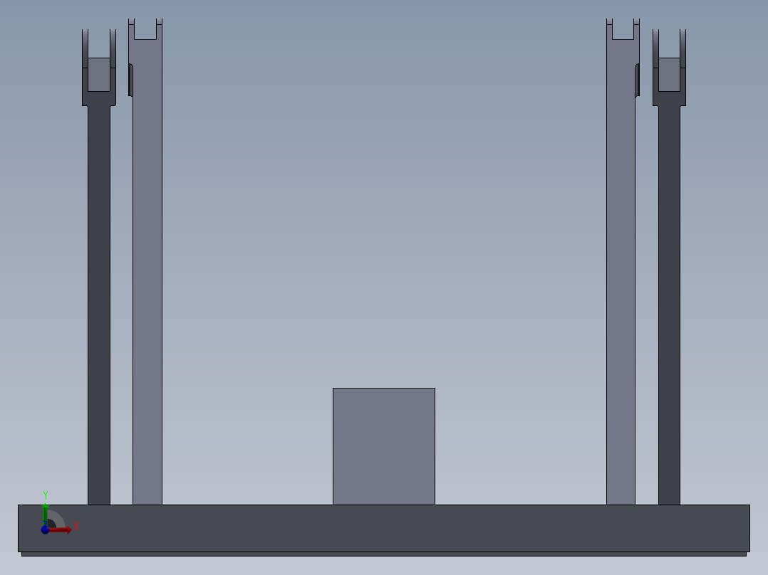 机械零件维修和检查前视图