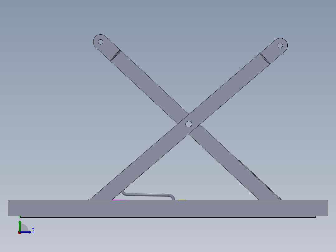 机械零件维修和检查左视图