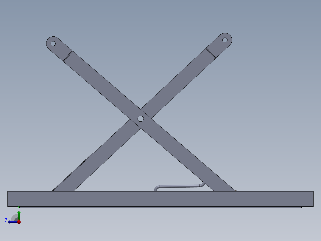 机械零件维修和检查右视图