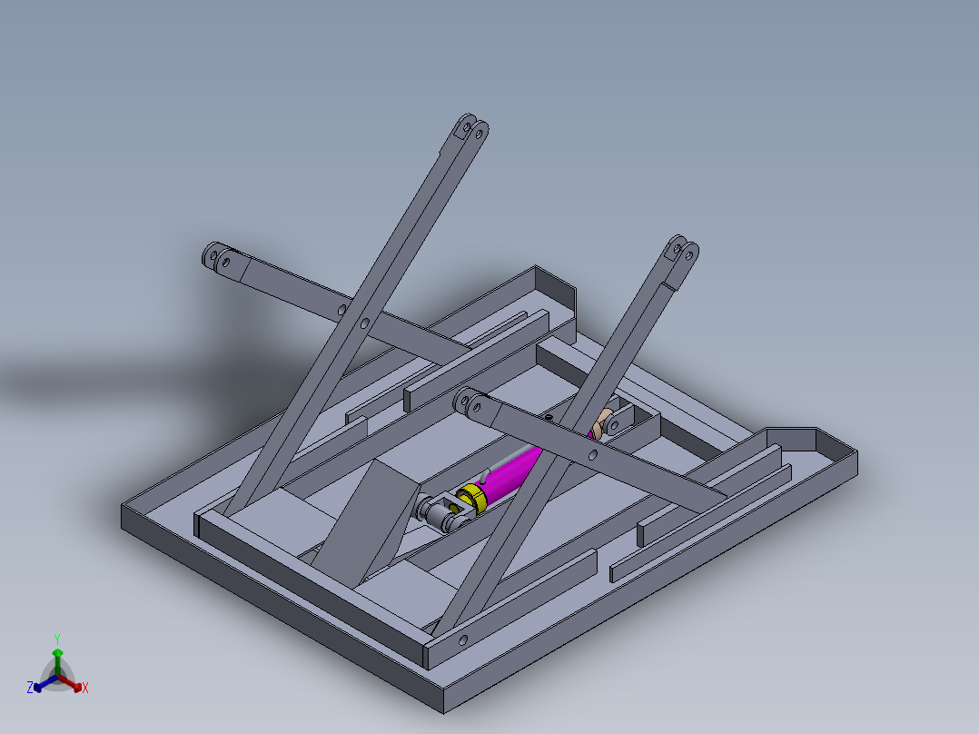 机械零件维修和检查正等轴测图