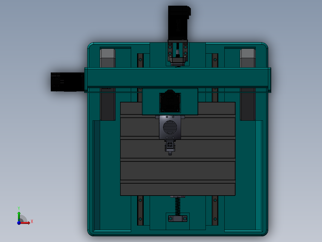 500x550迷你雕刻机前视图