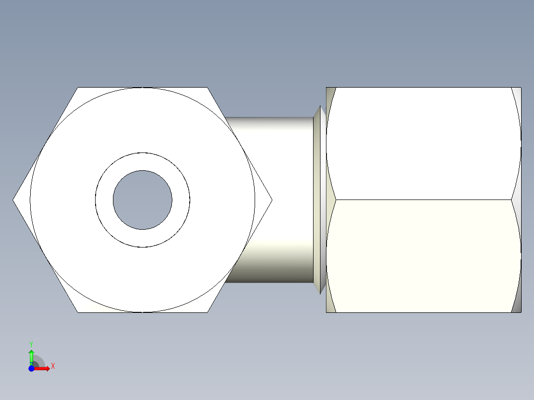 B3004543-连接 TEE 等管 8前视图