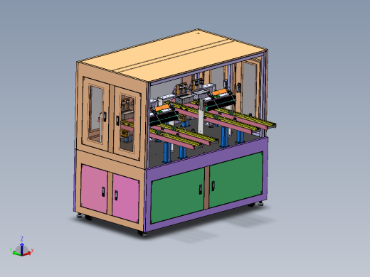 四工位双皮带流水线检测机