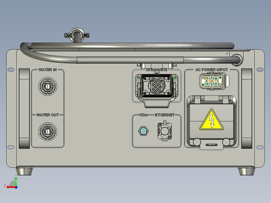 锐科激光 RFL-C3000--1291408--30后视图