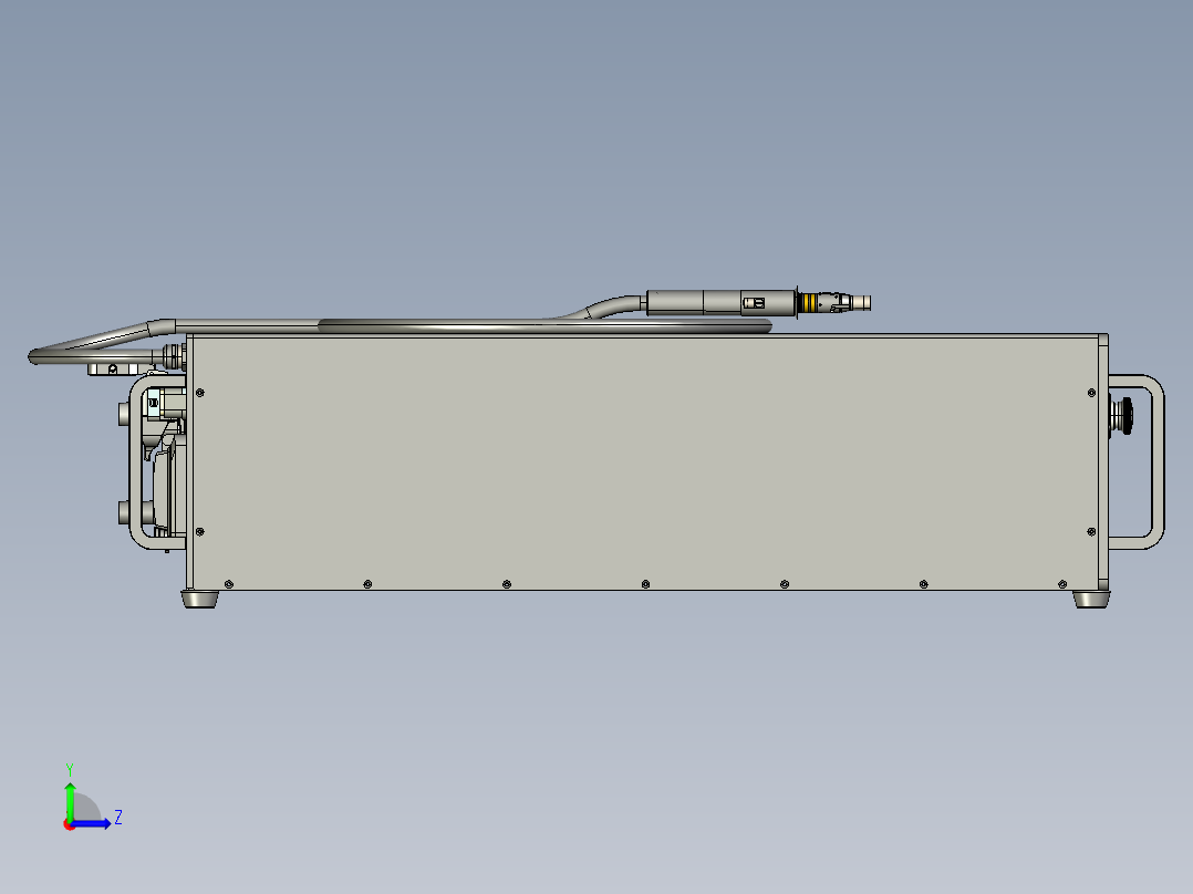 锐科激光 RFL-C3000--1291408--30左视图
