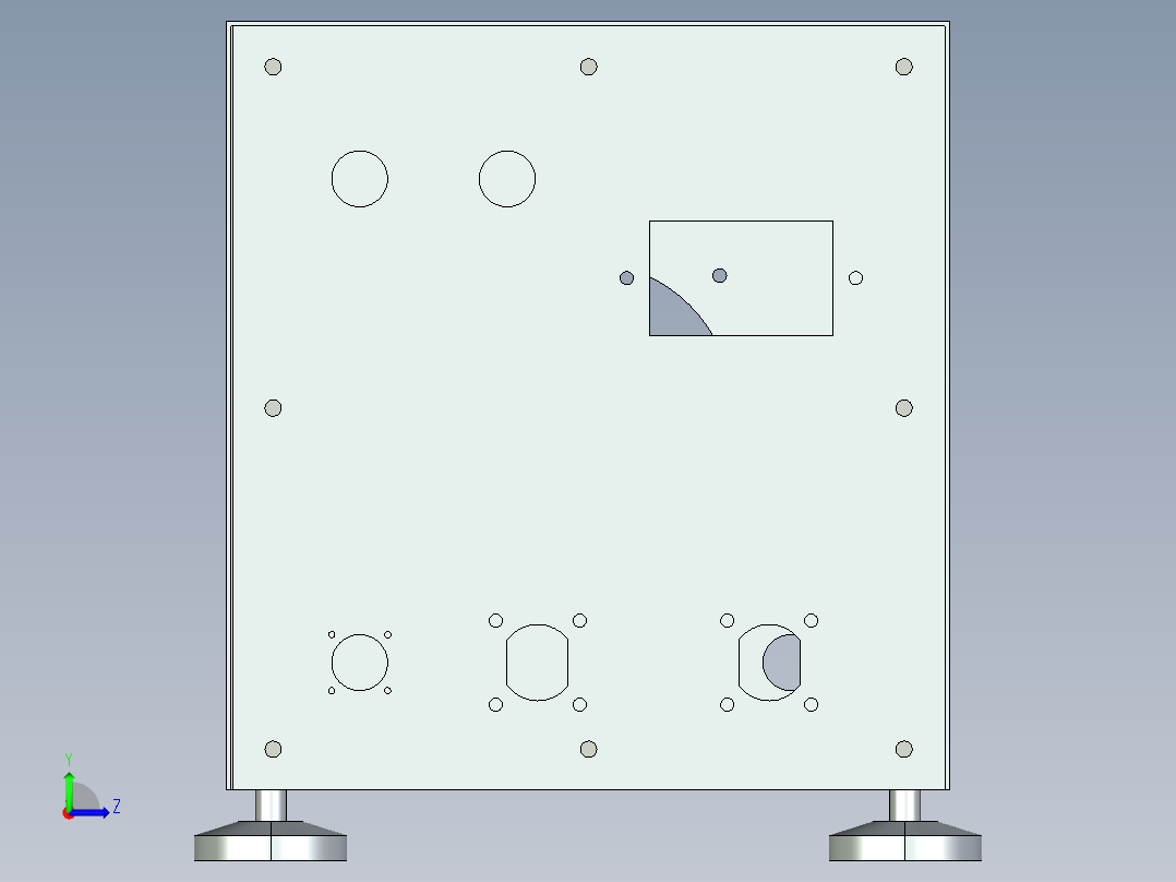 1-焊接保护罩-可编辑左视图