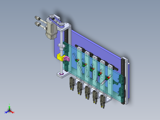 变距离的凸轮机械手