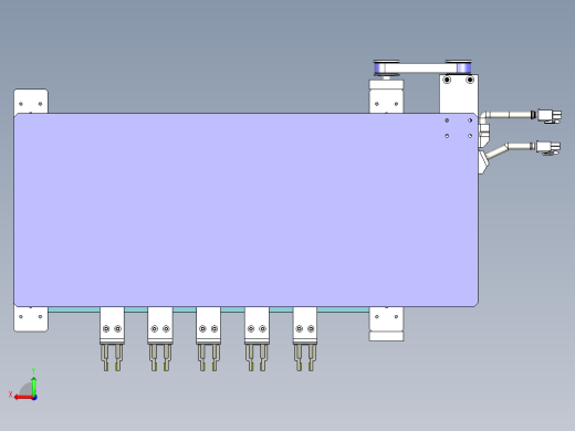 变距离的凸轮机械手后视缩略图