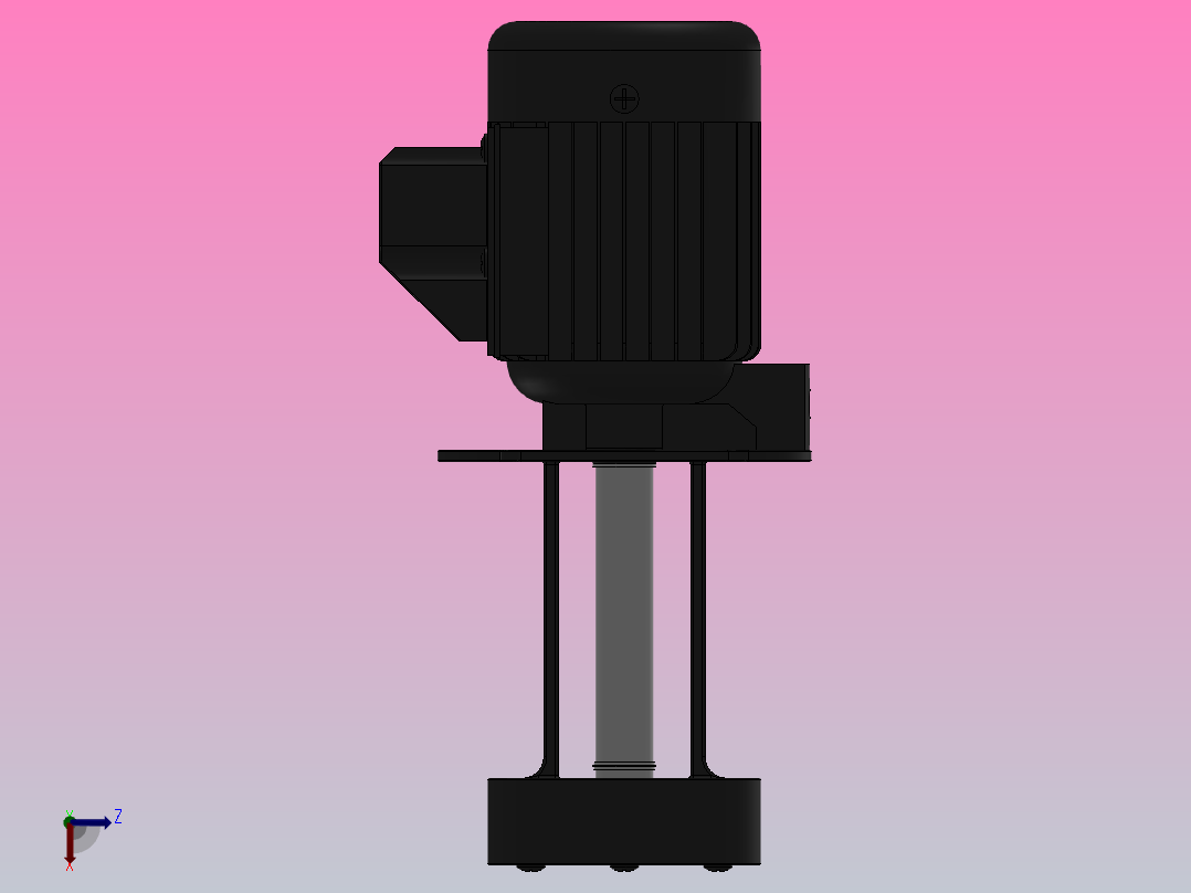 循环泵LDPB1-15 系列（铸铝款）[LDPB1-15]后视图