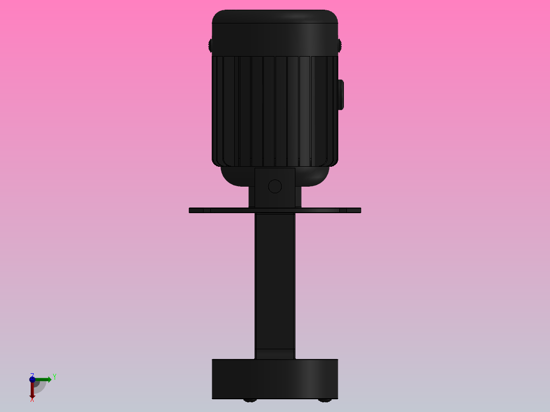 循环泵LDPB1-15 系列（铸铝款）[LDPB1-15]左视图