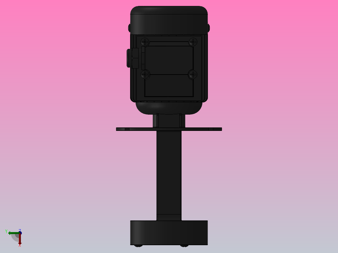 循环泵LDPB1-15 系列（铸铝款）[LDPB1-15]右视图