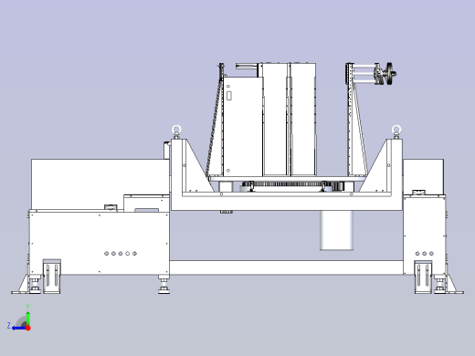 一款变位机3D图纸右视缩略图
