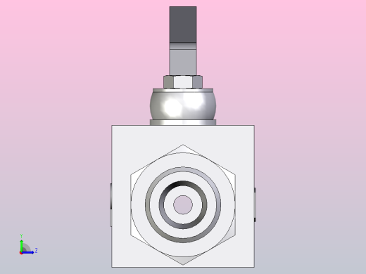 EO标准液压接头 2通不锈钢球阀KH08S71X左视缩略图