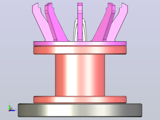 固定装置-801 diaphragm夹紧左视缩略图