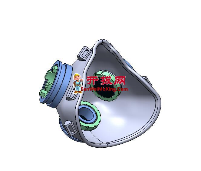 带阀门呼吸器（口罩）