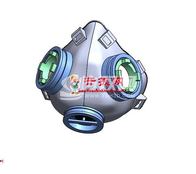 带阀门呼吸器（口罩）