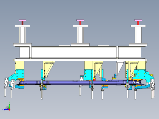 门板焊接夹具右视缩略图